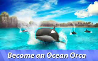 오카 고래 시뮬레이터 : 수중 생존 포스터