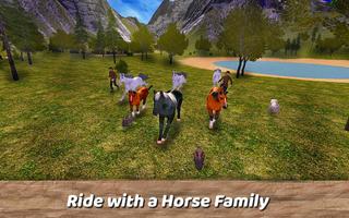Famille du cheval: Fantasy Sur Affiche