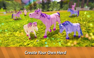 🐴🌈 ❤️❤️❤️ Magic Pony Kingdom: Animal Survival screenshot 3