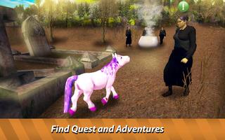 🐴🌈 ❤️❤️❤️ Magic Pony Kingdom: Animal Survival screenshot 1