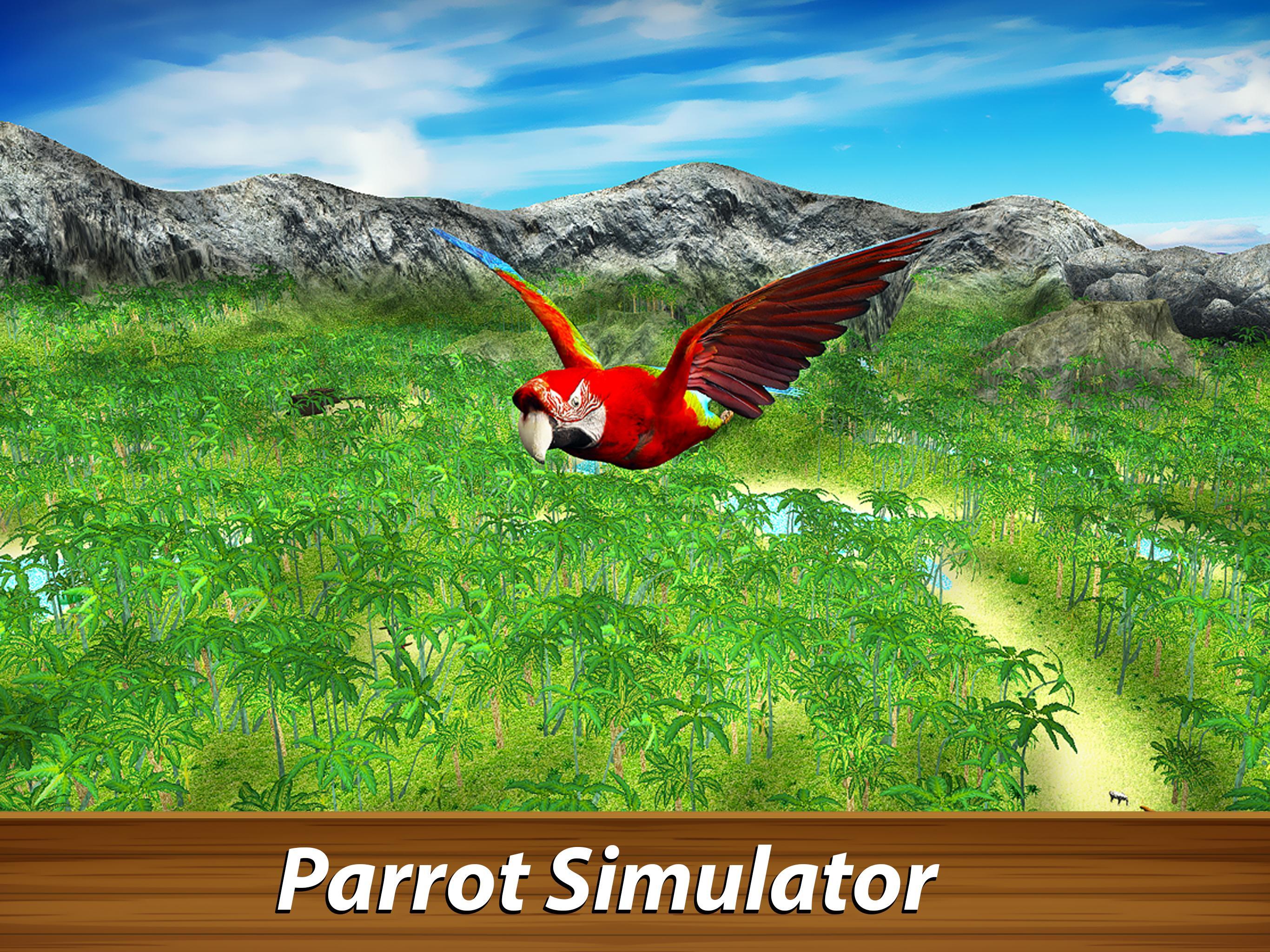 Wild Parrot Survival Jungle Bird Simulator For Android Apk