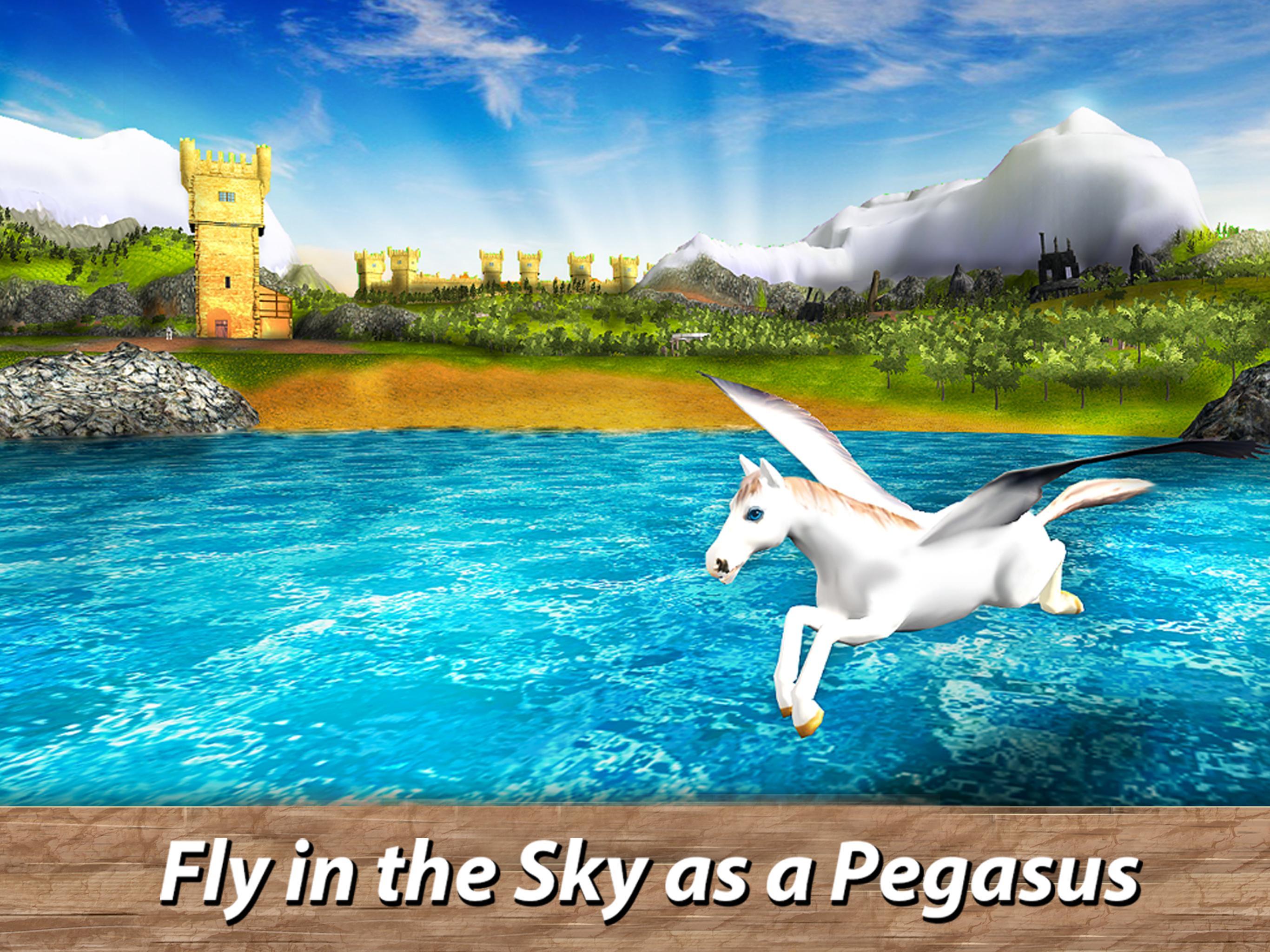 Pegasus Simulator Flying Horse Survival For Android Apk