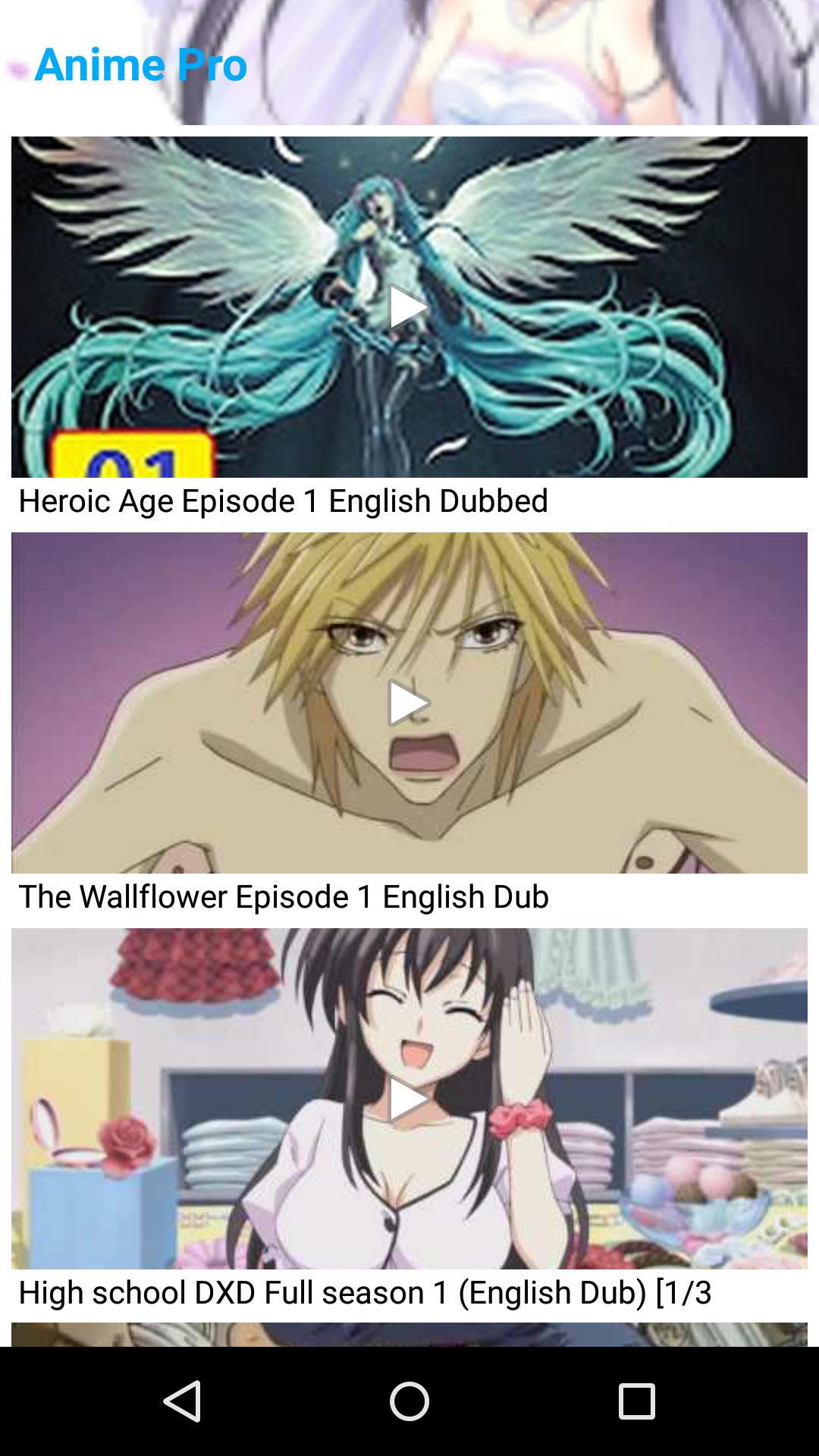 Tải xuống APK Anime Pro cho Android Tải xuống APK Anime Pro cho Android