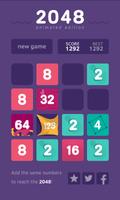 🌟 2048 Animated Puzzle Game اسکرین شاٹ 1