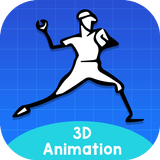 3D Animation Maker & Cartoon Creator biểu tượng