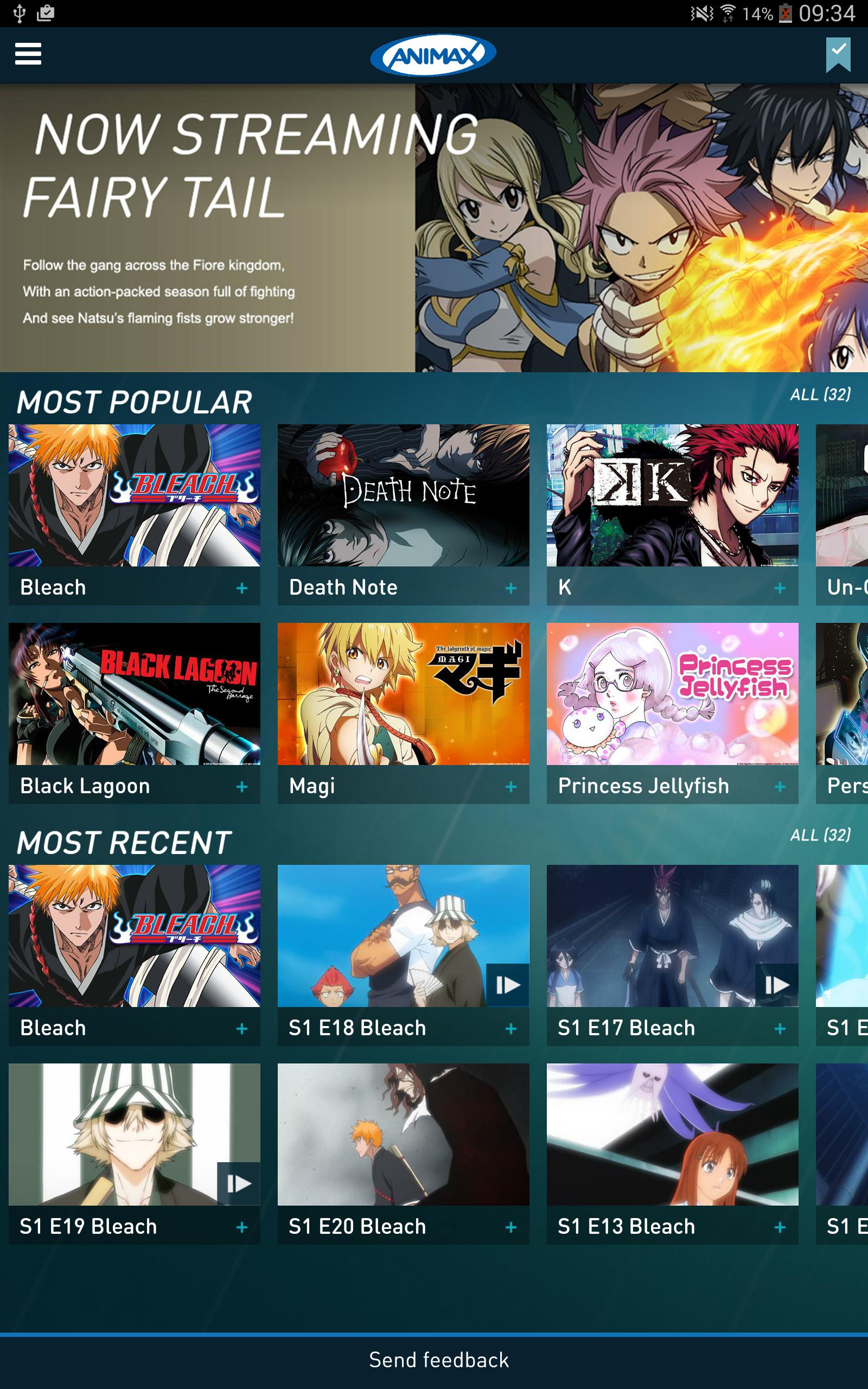 Animax The Best In Anime For Android Apk Download