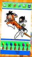 2 Schermata coloring dragon goku & manga vegeta for kids