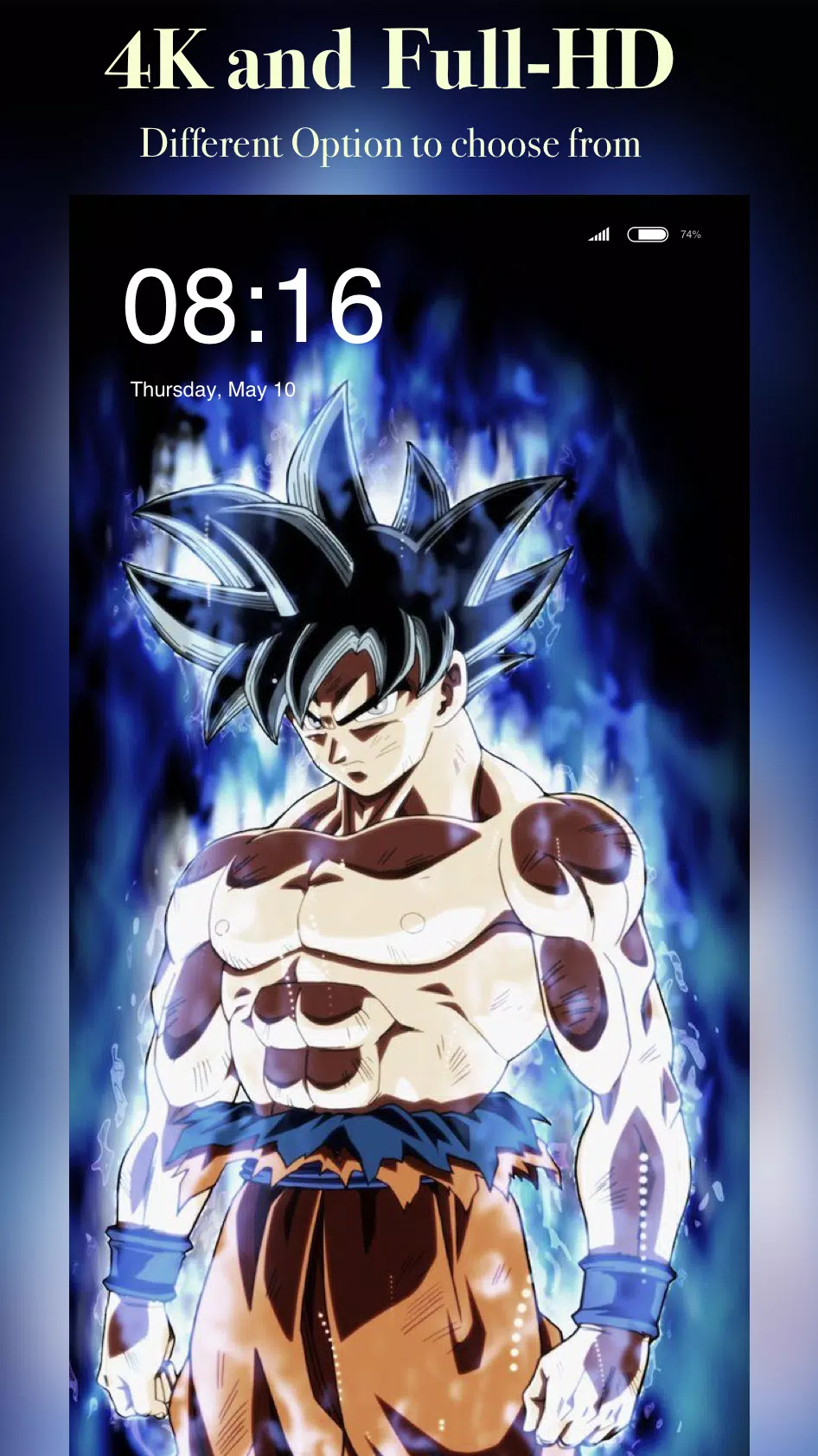 Goku instinto superior wallpaper 4k celular