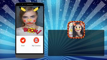anime stickers face pro penulis hantaran