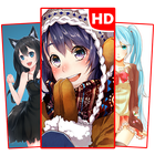 Free Anime Girl Wallpapers HD 아이콘