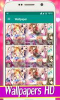 Anime Girl Wallpaper hd Cute anime girls wallpaper スクリーンショット 2