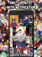 Anime Channel Sub English Plakat