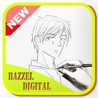 learn to draw anime characters plakat