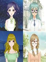 Anime Avatar Girls Affiche