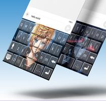 برنامه‌نما anime boy keyboard themes عکس از صفحه