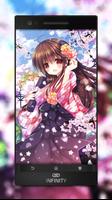 Anime Girl Wallpaper 스크린샷 2