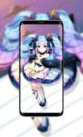Anime Girl Wallpaper imagem de tela 1