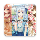 Anime Girls(anime With Flowers)🎉 APK