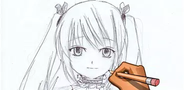 Anime drawing step by step