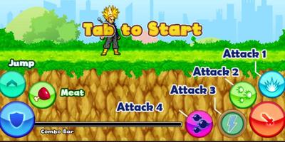 Trunks Super Saiyan Fight Game Ekran Görüntüsü 1