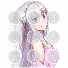 Fan Lock Screen Wallpaper of Emilia