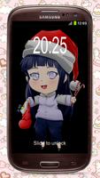 Poster Hinata Hyuuga (日向 ヒナタ) Anime Lock Screen