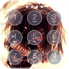 Fan Anime Lock Screen Wallpaper of Ken Kaneki APK Herunterladen