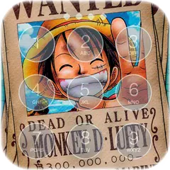 Luffy Monkey D.(モンキー・D・ルフィ) Fan Anime Lock Screen APK download