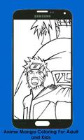 Anime Manga Coloring Book For Adult and Kids скриншот 1