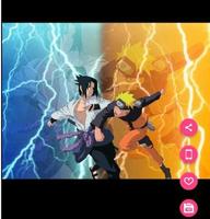 anime HD naruto and sasuke wallpaper capture d'écran 2