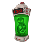 Alien Lab Battery Widget icône