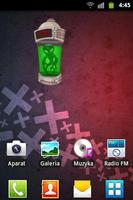 Bateria Widget Alienígena Cartaz