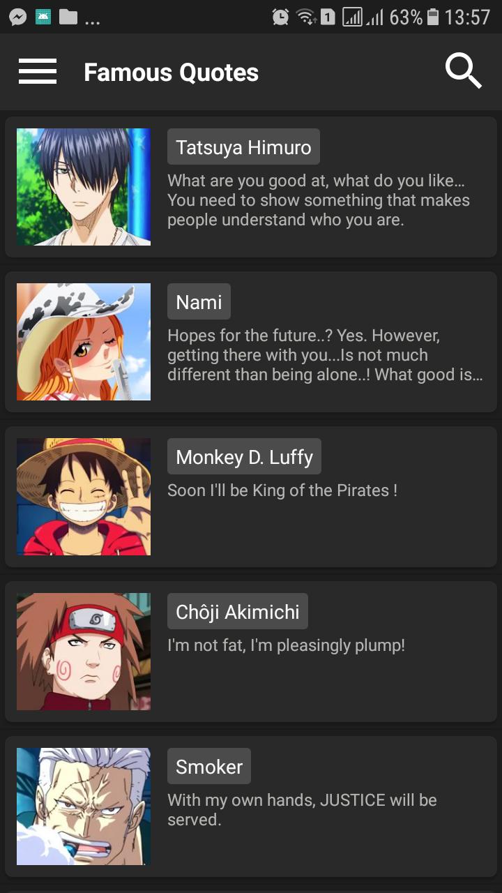 Anime Quotes Best For Android Apk Download