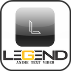 ikon Animate Text Video Legend Tip