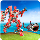 机器人与鲨鱼转型猎人战争3D APK