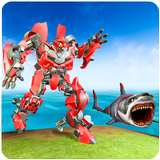 Robots & Shark Transformation Hunter War 3D icon
