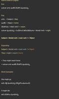 Modal Verbs in Telugu screenshot 1