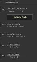 Math Formulas capture d'écran 1