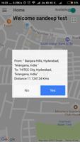 2 Schermata NRI Driver app