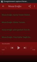 Musa Eroğlu Şarkıları تصوير الشاشة 1