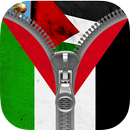 palestine Flag Zipper Lock aplikacja