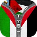 palestine Flag Zipper Lock APK