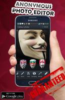 Anonymous masks photo editor capture d'écran 2
