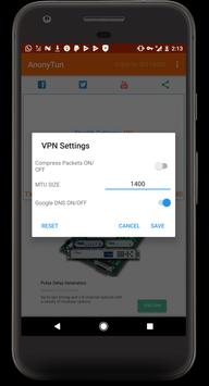 AnonyTun apk imagem de tela