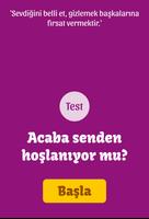 Hoşlanma Testi اسکرین شاٹ 1