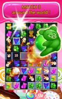 Gummy Bears Soda - Match 3 Puzzle Game स्क्रीनशॉट 2