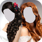 Bridal Hairstyle Photo Montage أيقونة