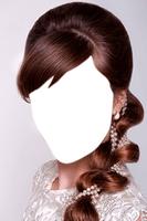 Bridal Hairstyle Photo Montage capture d'écran 1