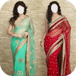 Elegant Saree Photo Montage