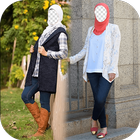 Hijab Selfie Photo Montage أيقونة